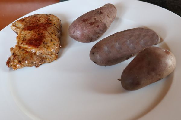 Kartoffelsorten Kartoffel mit Steak