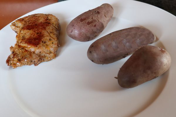 Kartoffel mit Steak