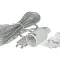 Lampenfassung E27 mit Kabel, ohne Verpackung, Lampen