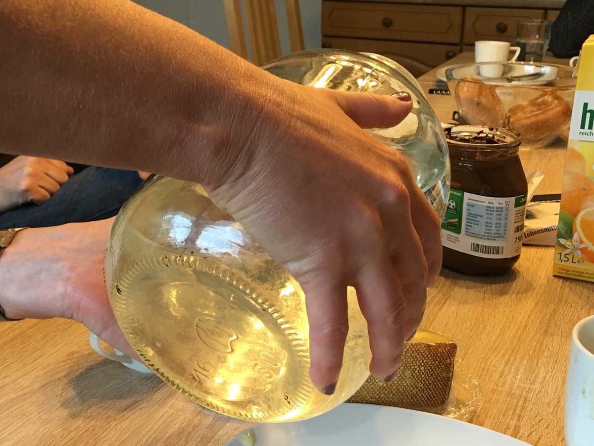 Birkensaft auf der Autobahn, bei Lubera und im Feinkostladen