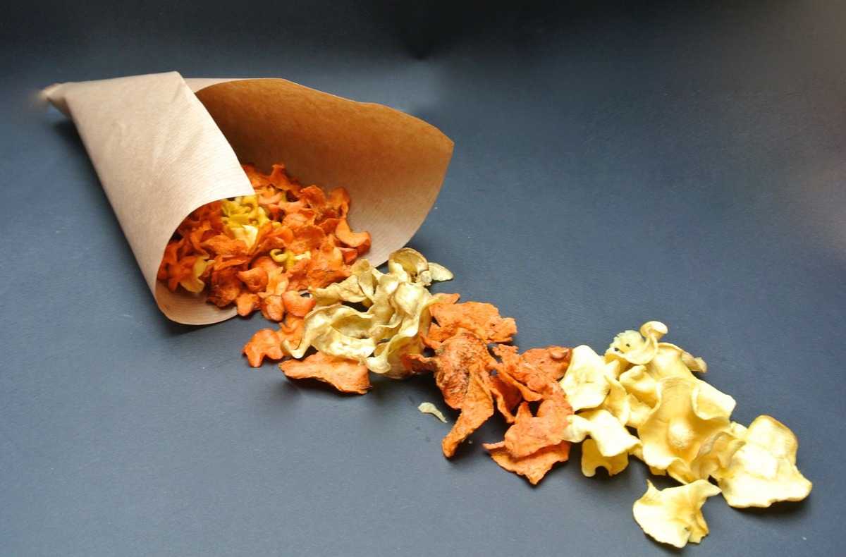 Wurzelgemse-Chips