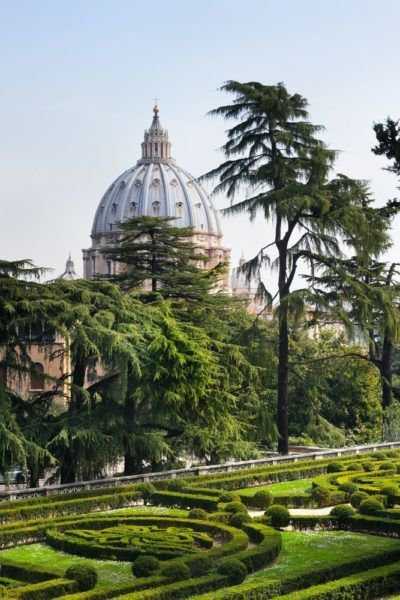 die Vatikanischen Gärten