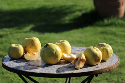 Marmeladenquitten und Ananasquitten