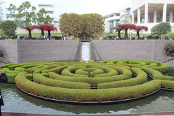 Der Garten als Kunstwerk - Der Central Garden im Getty-Center in L.A.
