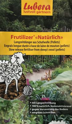 Dünger Frutilizer® Natürlich Schafwoll-Pellets Langzeitdünger