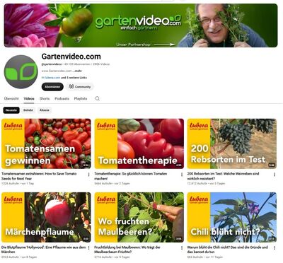 >Lubera – eine Baumschule mit 2800 Videos und 6000 Pflanzen