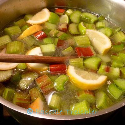 Rhabarber Sirup