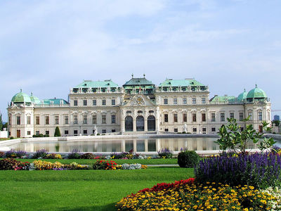 Schlossgarten Belvedere Wien