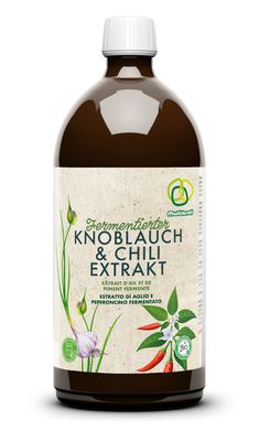 Multikraft Knoblauch Chili Extrakt 1 Liter Flasche