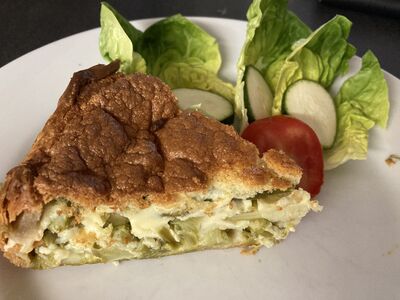 Spargel Quiche
