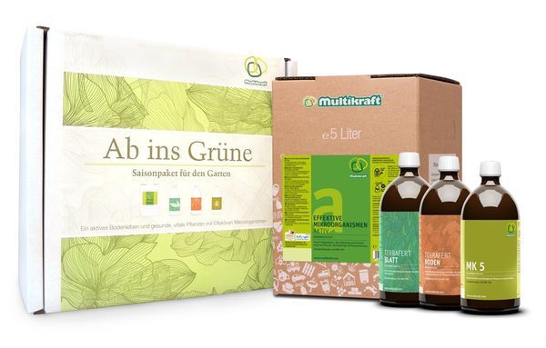 EM Pflanzenstärkungsmittel Paket ab ins Grüne 4-teilig