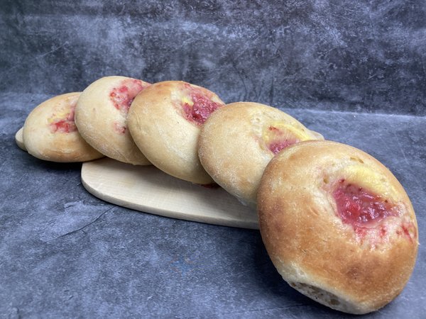 Rezept Vanille Erdbeeren Augen Pascale Treichler, Lubera
