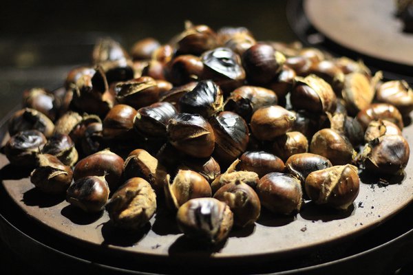 Esskastanien zubereiten Castanea sativa