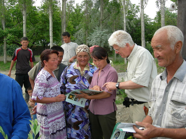 Fruithunters Jim Gilbert in kyrgyzstan