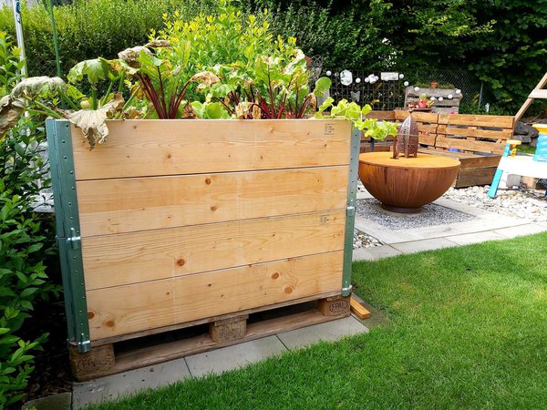 Hochbeet fÃ¼r Balkon und Terrasse Sonja Caille Untervaz