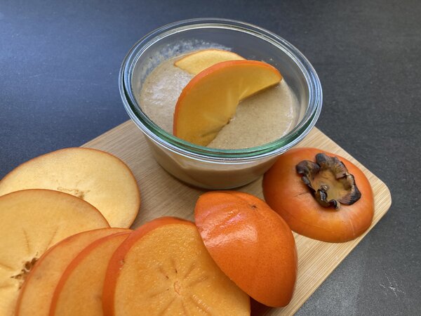 Kaki Kokos Creme, Rezept, Dezember 2024, Pascale Treichler