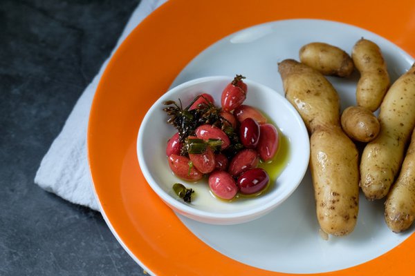 Kornelkirschen als Oliven, Rezept, Lubera