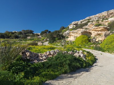 Mediterraner Wanderweg in Malta