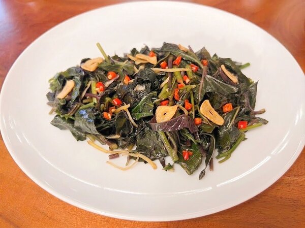 S&uuml;sskartoffelbl&auml;tter Wok