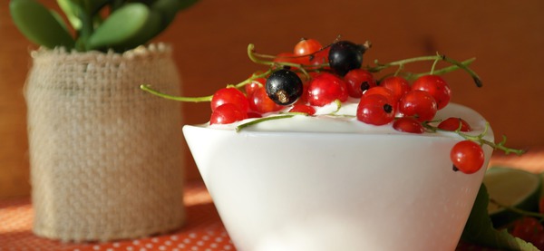 Johannisbeeren Sahne Dessert