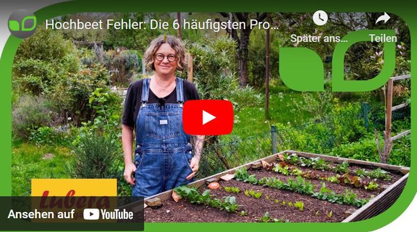 Gartenvideo, Hochbeet Fehler