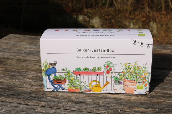 Balkon-Saaten-Box BIO