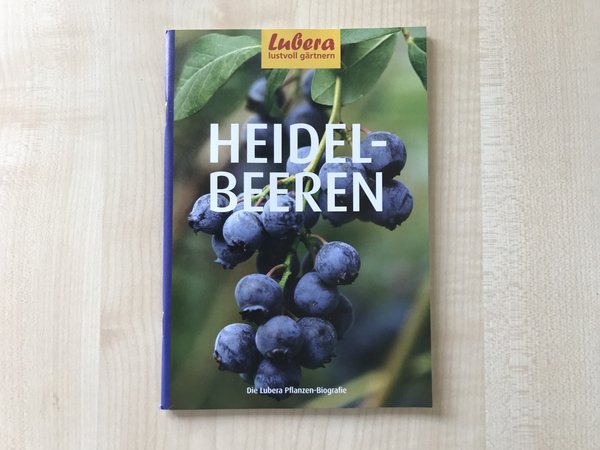 Heidelbeerbüchlein A5 Lubera Pflanzenbiographie