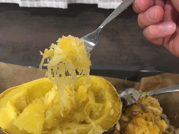 Spaghettikürbis Stripetti Cucurbita pepo Stripetti, Kürbissorten