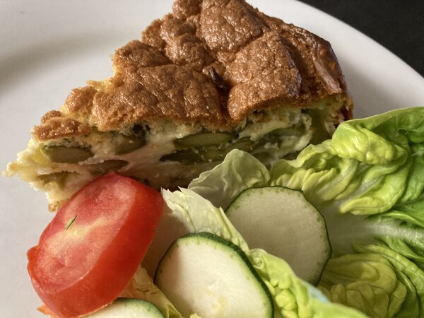 Spargel Quiche, Rezept, Pascale Treichler, Lubera
