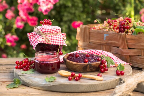Johannisbeeren Marmelade