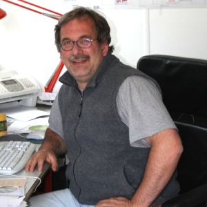 Markus Kobelt im Büro
